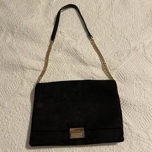 Kate Spade Suede clutch/shoulder bag